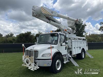 Altec AM50, 55 ft, Over-Center Material Handling Bucket Truck