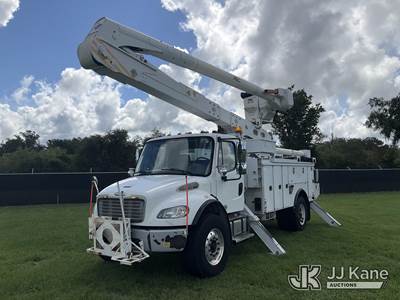 Altec AN55E, 60 ft, Material Handling Bucket Truck