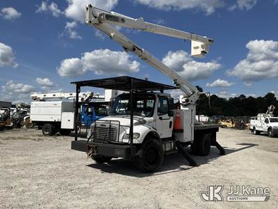 Terex XT-60, 65 ft, Over-Center Bucket Truck