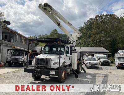Terex XT70, 75 ft, Over-Center Bucket Truck