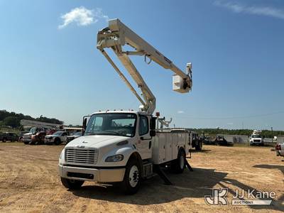 HiRanger TL55, 60 ft, Articulating & Telescopic Material Handling Bucket Truck
