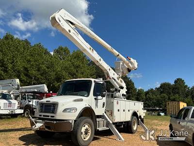 Altec AA55-MH, 60 ft, Material Handling Bucket Truck