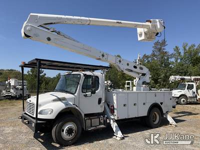 Altec AA55-MH, 60 ft, Material Handling Bucket Truck