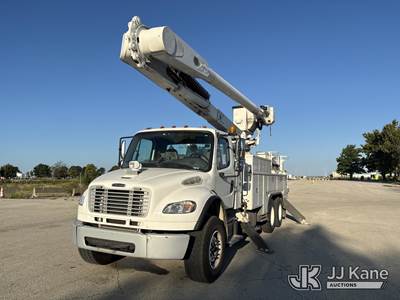 Altec AM60E, 65 ft, Over-Center Material Handling Bucket Truck