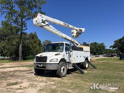 HiRanger TCX-55, 60 ft, Material Handling Bucket Truck