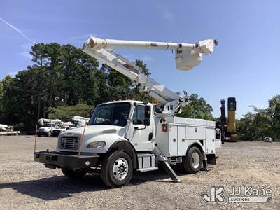 Altec L42M, 47 ft, Over-Center Material Handling Bucket Truck