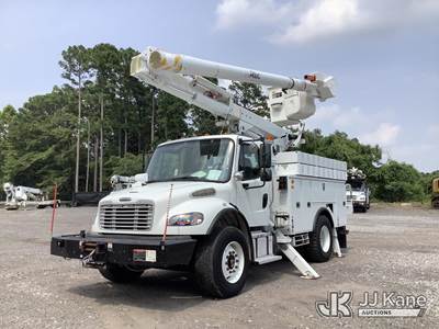 Altec L42M, 47 ft, Over-Center Material Handling Bucket Truck