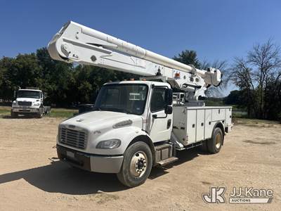 Altec AA55-MH, 60 ft, Material Handling Bucket Truck