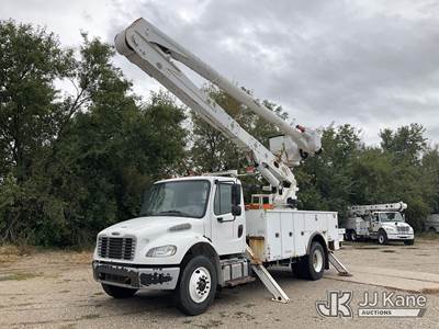 Altec AA55E, 60 ft, Material Handling Bucket Truck