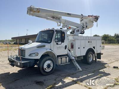 Altec L42M, 47 ft, Over-Center Material Handling Bucket Truck