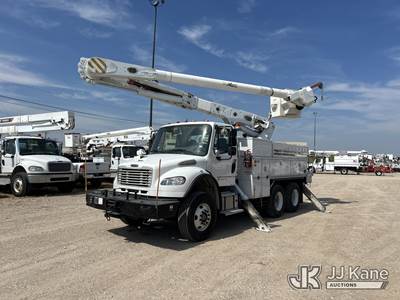Altec AM55, 60 ft, Over-Center Material Handling Bucket Truck