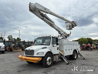 Altec AM55-MH, 60 ft, Over-Center Material Handling Bucket Truck