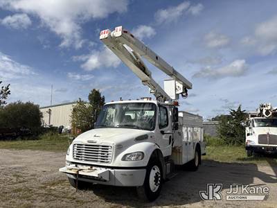 Versalift V043I-01, 48 ft, Over-Center Bucket Truck