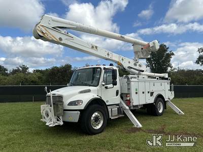 Altec AN55E, 61 ft, Material Handling Bucket Truck