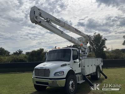 HiRanger TC55-MH, 60 ft, Material Handling Bucket Truck