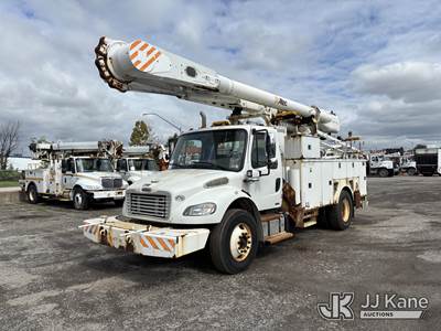 Altec AM55-MH, 60 ft, Over-Center Material Handling Bucket
