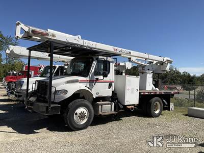 Terex XT60, 65 ft, Over-Center Bucket Truck