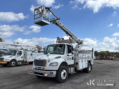 Altec A-T40C, 40 ft, Telescopic Non-Insulated Cable Placing Bucket Truck