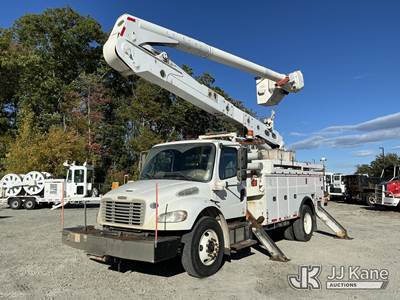 Altec AN55E-OC, 60 ft, Over-Center Material Handling Bucket