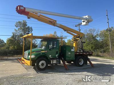 Altec LR7-58RM, 63 ft, Over-Center Bucket Truck