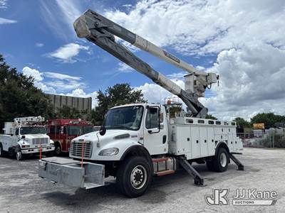 Terex Hi-Ranger TXC-55, 55 ft, Material Handling Bucket Truck