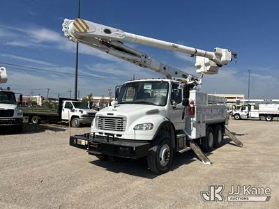 Altec AM55, 60 ft, Over-Center Material Handling Bucket Truck