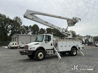 Altec AA55-MH, 60 ft, Material Handling Bucket Truck