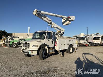 Altec L42M, 47 ft, Over-Center Material Handling Bucket Truck
