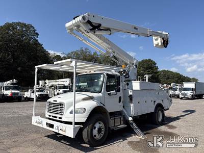 Altec TA55, 60 ft, Articulating & Telescopic Material Handling Bucket Truck