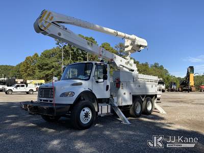 Altec AA55-MH, 61 ft, Material Handling Bucket Truck