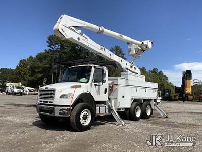Altec AN55E-0C, 61 ft, Material Handling Bucket Truck