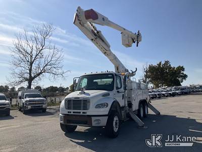 Altec AM60E-MH, 65 ft, Over-Center Material Handling Bucket