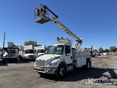 Altec A-T40C, 40 ft, Telescopic Cable Placing Bucket Truck