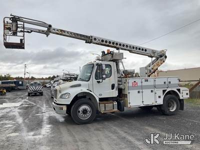 Altec A-T40C, 39 ft, Telescopic Non-Insulated Cable Placing Bucket Truck