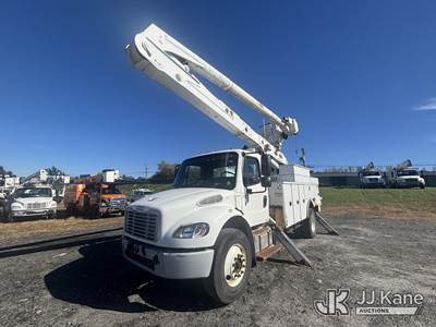 Altec AA55, 700 Lb 56 ft, Articulating Material Handling Bucket Truck
