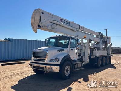 HiRanger TM-125, 130 ft, Articulating & Telescopic Material Handling Bucket Truck