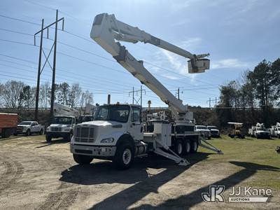 Altec AH125, 125 ft, Articulating & Telescopic Material Handling Bucket Truck