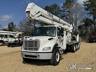 Terex RMX75/100, 105 ft, Double-Elevator Material Handling Bucket Truck