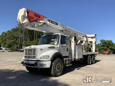Hi-Ranger TM100, 105 ft, Articulating & Telescopic Material Handling Bucket Truck
