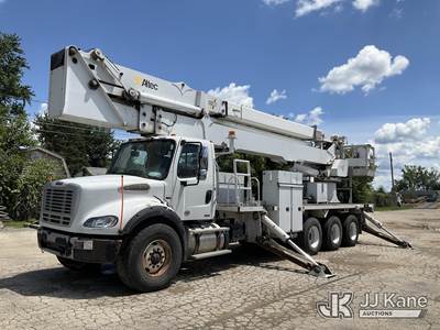 Altec AH125, 125 ft, Articulating & Telescopic Material Handling Non-Insulated Platform Lift