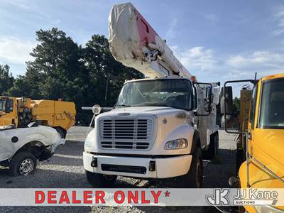 HiRanger TM85, 90 ft, Articulating & Telescopic Material Handling Bucket Truck