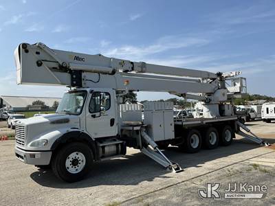 Altec AH125, 125 ft, Articulating & Telescopic Material Handling Bucket Truck