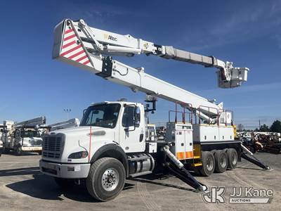 Altec AH125, 123 ft, Telescopic Material Handling Bucket Truck