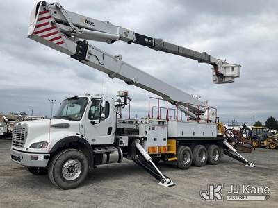 Altec AH125, 123 ft, Articulating & Telescopic Material Handling Bucket Truck