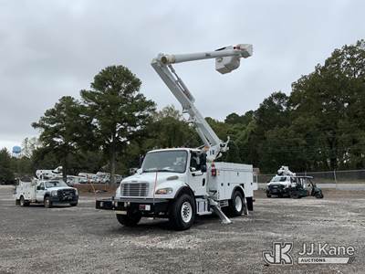 Altec L42M, 47 ft, Over-Center Material Handling Bucket Truck