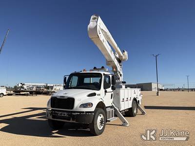 Altec AA55, 61 ft, Articulating Material Handling Bucket Truck