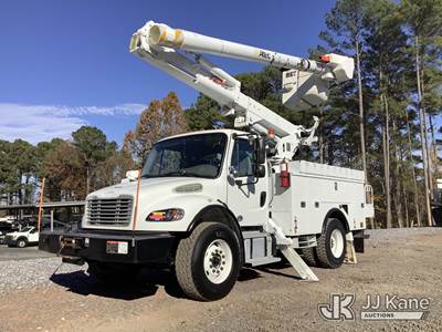 Altec L42-MH, 47 ft, Over-Center Material Handling Bucket Truck