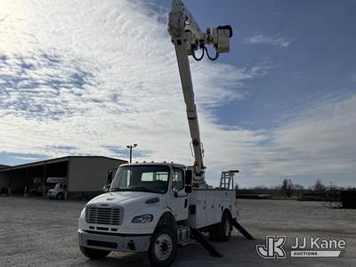 HiRanger TCX-55, 60 ft, Material Handling Bucket Truck