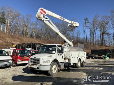 HiRanger HR52-M, 57 ft, Material Handling Bucket Truck