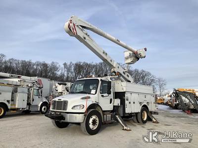 Altec AN50E-OC, 55 ft, Material Handling Bucket Truck